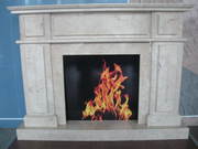 FIREPLACE / Marble Crema Nova